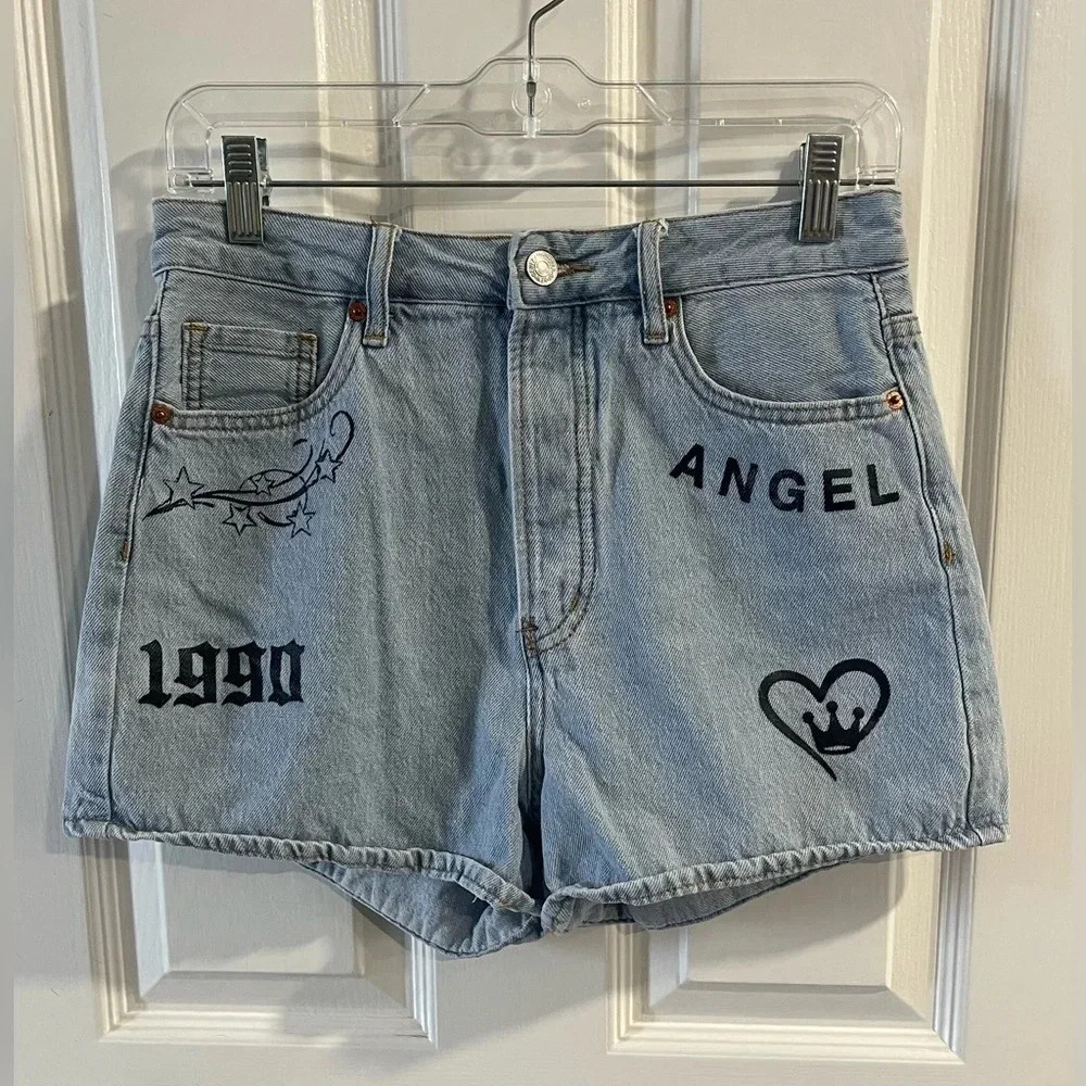 S.O.N.G Timeless Printed Shorts Size 5